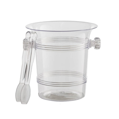Clear Acrylic Ice Bucket with tongue