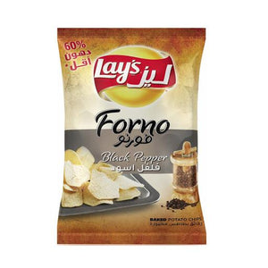 Lays Forno Black Pepper Baked Potato Chips - Autobar