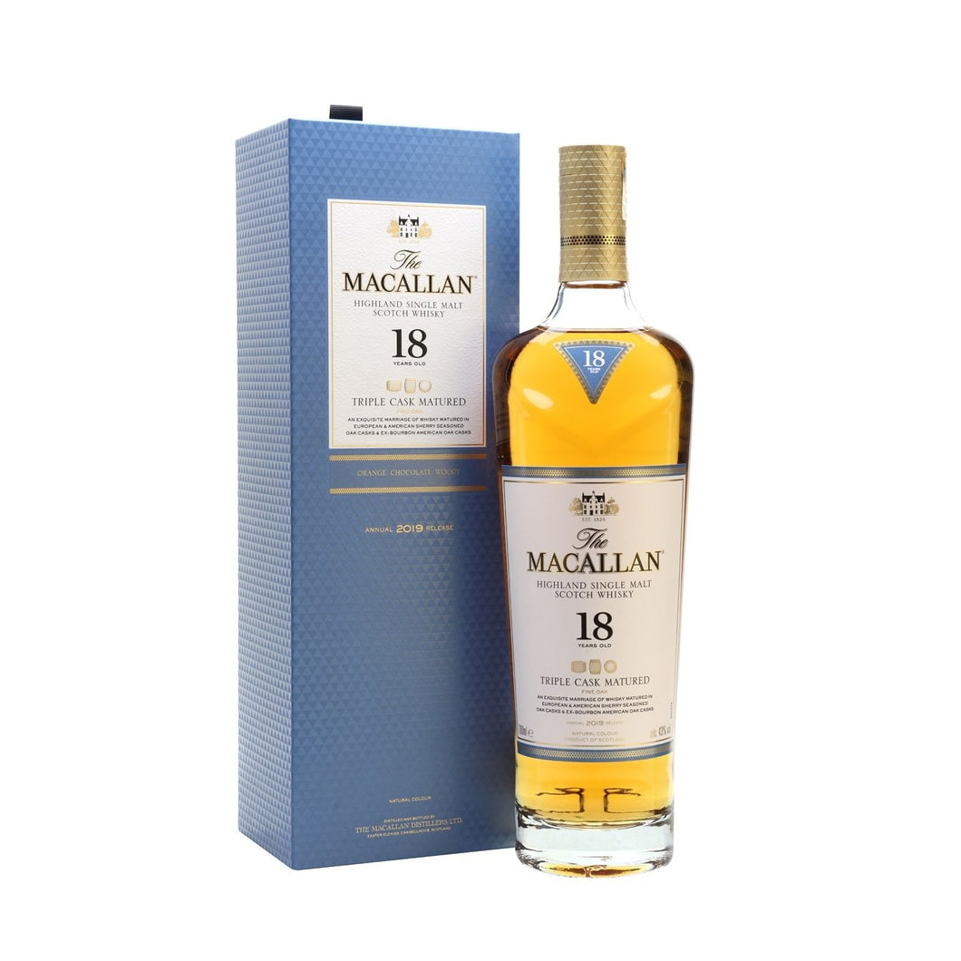 The Macallan Triple Cask Matured 18 Years Old