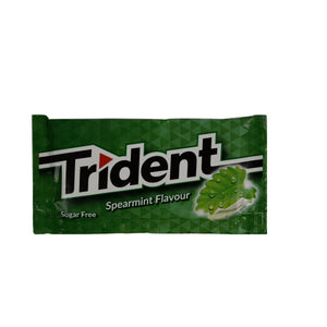 Trident Spearmint Sugar Free Gum 8g